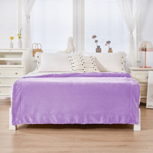 Lamb Wool Blanket 100x150cm Soft Fluffy Warm 2