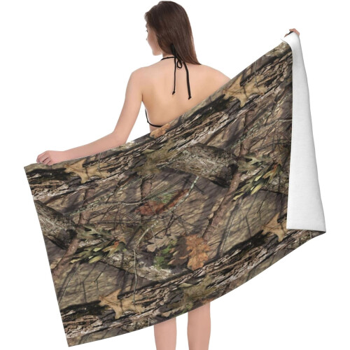 Camouflage Microfiber Towel Quick-Dry Soft Absorbent 30x60in 2