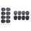Saxophone Mouthpiece Patches 0.8mm Black 16 Pack 2