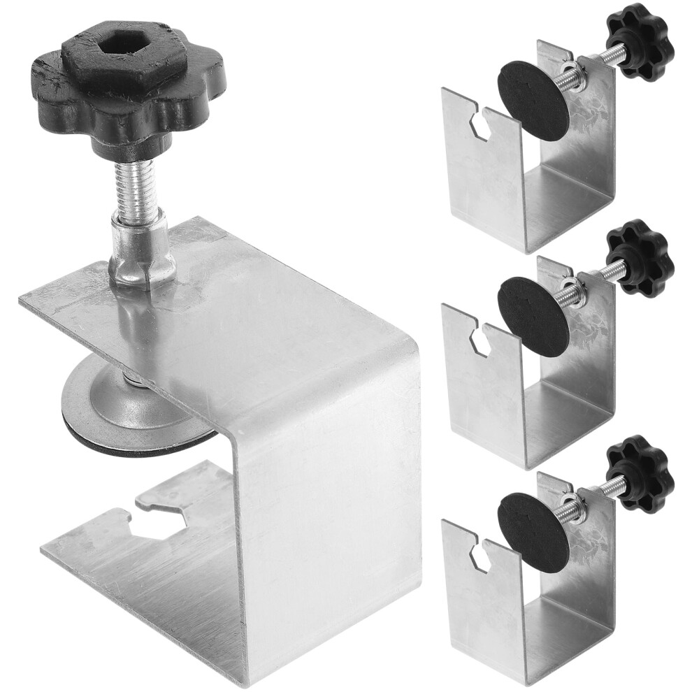 4 Pcs Gadgets Panel Plank Clamp Cabinet Door Fixture Drawer Alignment Tool 9482828664151