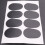 Saxophone Mouthpiece Patches 0.8mm Black 16 Pack 6