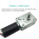 Κινητήρας με ατέρμονα κοχλία 24V260rpm DC, 6,2kg·cm, αυτοασφαλιζόμενος, αναστρέψιμος, για 3