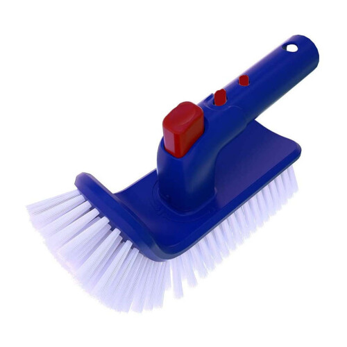 Pool Cleaning Brush Pool Step Brush 180 Rotating Handle Decontamination Angle Cleaning Brush