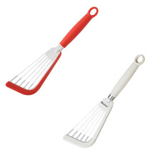 Silicone Fish Spatula Set (4/3/2/1pcs), Heat-Resistant, Slotted, Flexible, Compatible with Nonstick Cookware