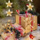 Christmas LED Window Lights Snowflake Snowman Tree Warm 6