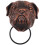 Antique Gothic Ring Door Knocker with Dog Accent 3