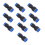 Black Plastic Airline Fittings Adapter 10 pcs 1