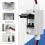 DC Solar Panel Disconnect Switch 400V 2-Pole IP65 20A 4