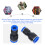 Black Plastic Airline Fittings Adapter 10 pcs 3