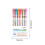 Lehrergeschenk-Textmarker-Set, 6 Farben, verschiedene Formen, 5 ml 3