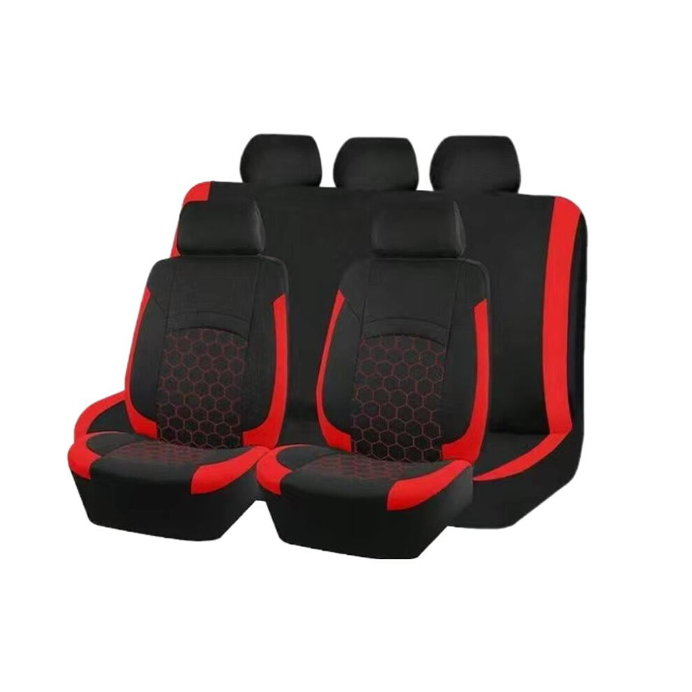 Universal Car Seat Covers Fit For Most Car Suv Truck With Hexagonal Embroidery,, 9464372694464
