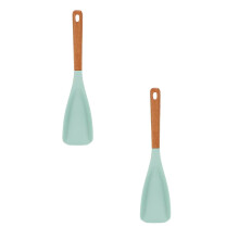 2/1 Piece Cooking Spoon, Multifunctional Spatula, Silicone 2-in-1 Multifunction Spatula Cooking Spoon, for Cooking Heat Resistant Utensils Kitchen