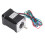 Micro Steps Adjustable Stepper Motor Driver, 2Phase Motor with Over Current Protection and Short Circuit Protection, Compact for CNC Controller 2