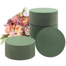 Green Floral Foam Blocks Wet/Dry 4-Pack 3.15x1.57 inch
