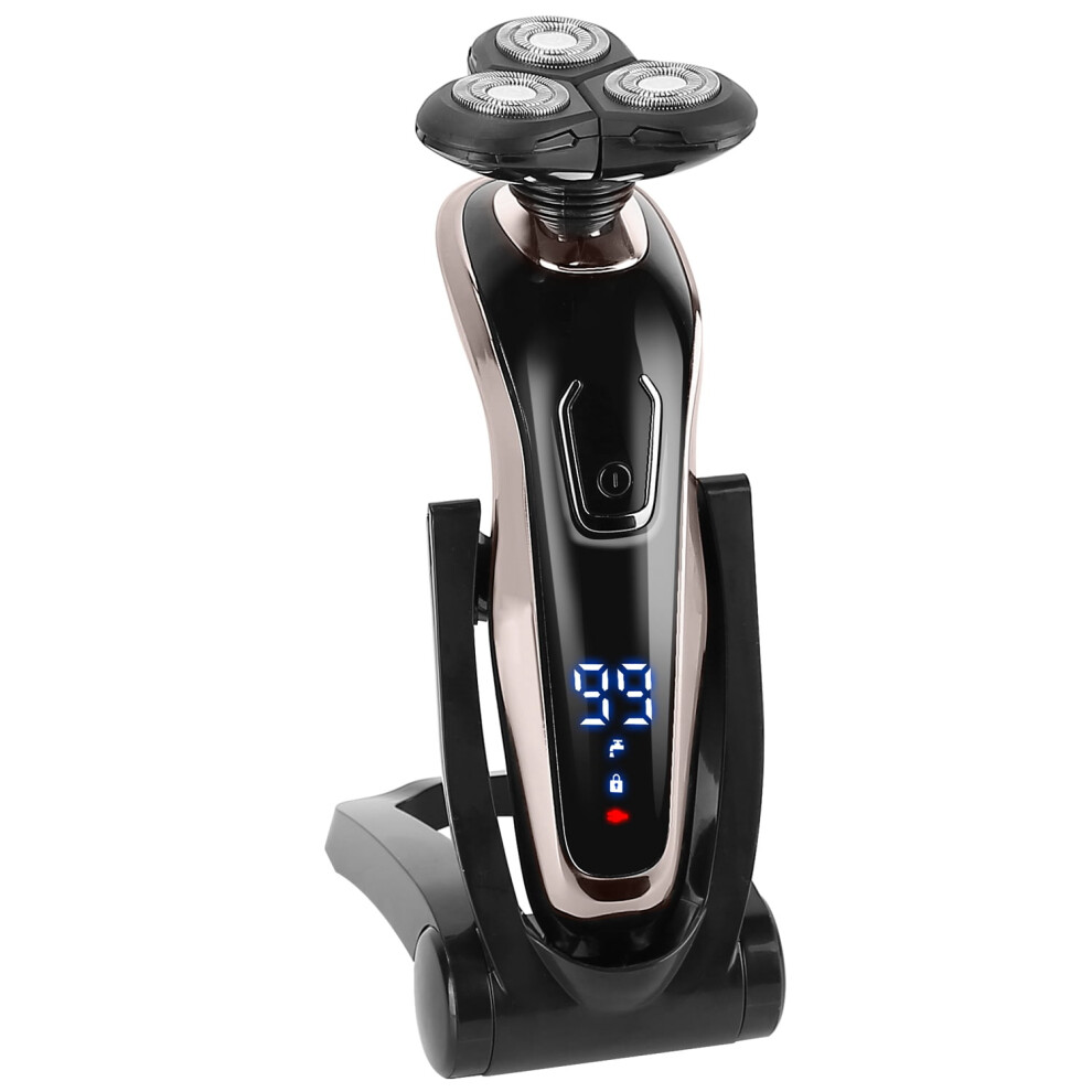 Electric Razor Shaver 5 In 1 Rechargeable Cordless Head Beard Trimmer Shaver Kit IPX6 Waterproof Dry Wet Grooming Kit
