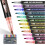 Στυλό Dreamy Sparkle Dual-Line Contour – 48 Χρώματα, Γρήγορα Στυλό Glitter Αυτο-Περιγράμμισης για 1