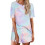 Dame tie-dye modal pyjamassæt 2 dele 1