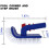 Pool Cleaning Brush Pool Step Brush 180 Rotating Handle Decontamination Angle Cleaning Brush 3