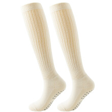 Women's Non Grip Yoga Socks Scrunch Slouch for Sports Leisure Comfort