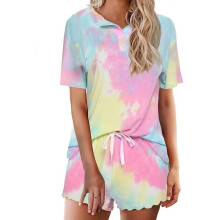 Women's Tie-Dye Modal Pajama Set 2 Piece