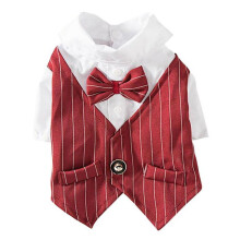 Haustierkleidung: Hunde-Smoking-Kostüm, Katzen-Smoking-Outfit, Gentleman-Jacke für Katzen und kleine Hunde, Hochzeiten, Partys, Cosplay