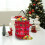 Bolsa de Natal Fankiway com boneco de neve e alças. 5