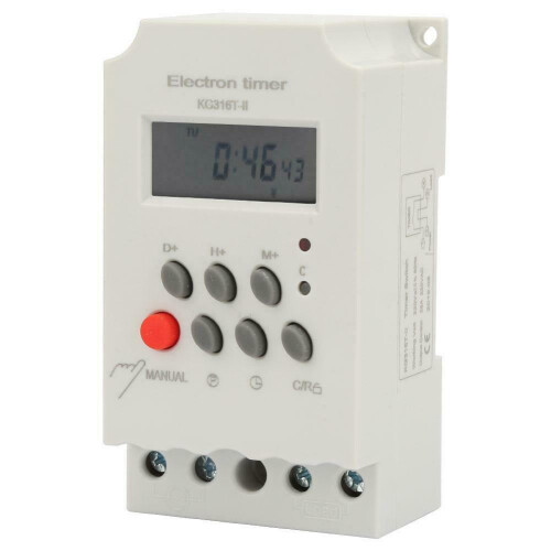 Kg316T-Ii -Computer Programmable Time Controller Digital Time Switch Programmable Timer Automation Motors Drives 1