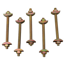 Set di 5 bulloni a leva sottili per piani di lavoro in laminato compatto Unika 8x120mm