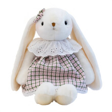 Juguetes de peluche de conejito esponjoso de 14"/18"/24" – Lindos animales de peluche de Pascua, suaves y abrazables, almohada segura y regalo –