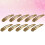 Presilhas de cabelo de ferro, 10 unidades, 1,97 x 0,47 x 0,39 polegadas 7