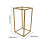 unbranded Geometry Box Guide Decor Cake Stands Wedding Dining Room Table Frames Golden 2