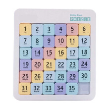 Sliding Puzzle Toy Educational Brain Teaser Game For Kids Ages 5 And Up Learning Activity With Colorful Design