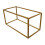 unbranded Geometry Box Guide Decor Cake Stands Wedding Dining Room Table Frames Golden 4