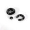 Surgical Steel Captive Bead Nose Ring Black 12G 3