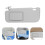 Driver Side Sun Visor - Left Hand Car Sunshade for Glare Reduction & UV Blocking 1