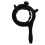 Motorcycle Throttle Lock Grip ABS Black 1 Pair 5