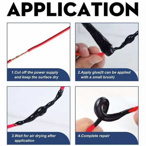 Liquid Electrical Tape Waterproof Insulating Sealant 100ml 1