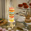 Wooden Doughnut Stand Set 4 pcs 7