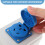 Outdoor Electrical Box IP65 3-Socket Panel Mount Female 7
