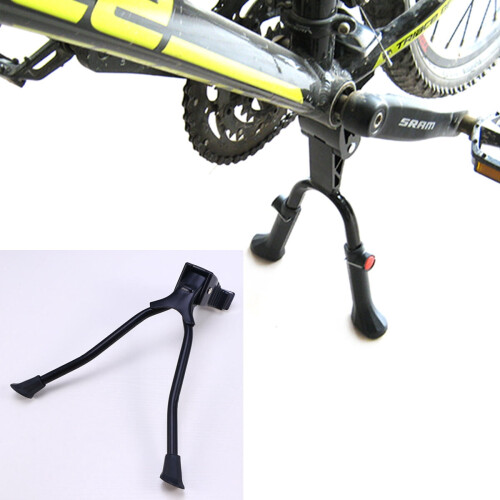 Bike Kickstand Double Leg Center Mount Black 1