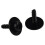 10 Sets T30 Torx Head Under Engine Shield Screw Grommet Set for Ford Vehicles 2