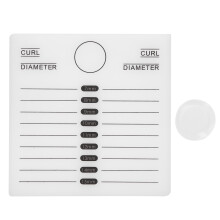Durable Eyelash Pallet Holder, Two Sides Usage Acrylic Lash Extension Tiles Unbreakable Design Bigger Size Professional Lash Extension Easy to
