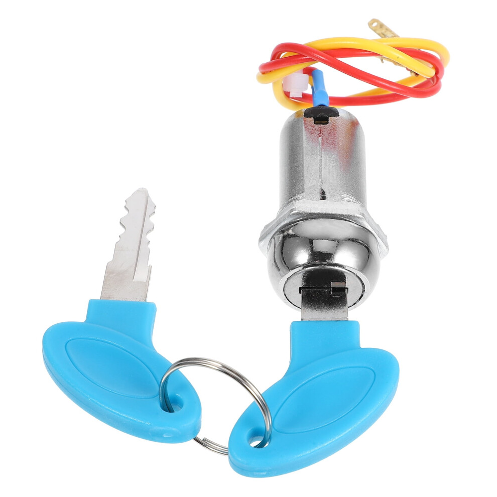 Ignition Keyed Switch Replacement 2 Wire Ignition Switch For Electric Scooter Electric Bicycle 9180479373957