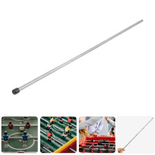 Soccer Table Handles Football Table Pole Silver 1Pcs for Fan Gear