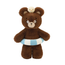 Adorable 16.69" Teddy Bear Plush Doll – Soft, Squishy, Collectible Stuffed Toy – Compatible with Kids' Play & Gifting