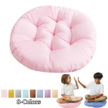 15.8Inch Round Floor Cushions, Flexible Seating Classroom Furniture Floor Pillow for Home, Yoga and Meditation (Pink, 1Pack)