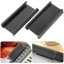 FRCOLOR 8pcs Replacement Pvc Shelf Label Holders Shelf Tag Holders For Wire Shelving For Storage Bins Fabric Storage Cubes And Library Shelves