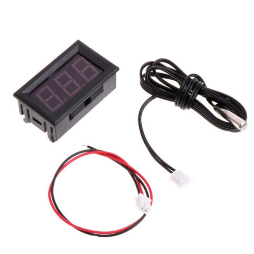 Digital -50~110C Thermometer DC 5-12V Car Temperature Panel Meter Gauge 1