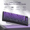 OEM Height Side Engraved Keycaps PC Contouring Lines Theme Color Optional for Mechanical Keyboards 2