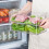 Refrigerator Organizer Bins Stackable Fridge Food Storage Box With Handle Clear Plastic Pantry Food Freezer Organizer Tool 4